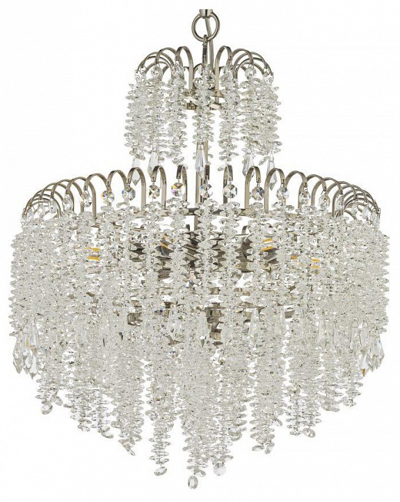 Подвесная люстра arti lampadari daverio nickel daverio e 1.5.40.105 n