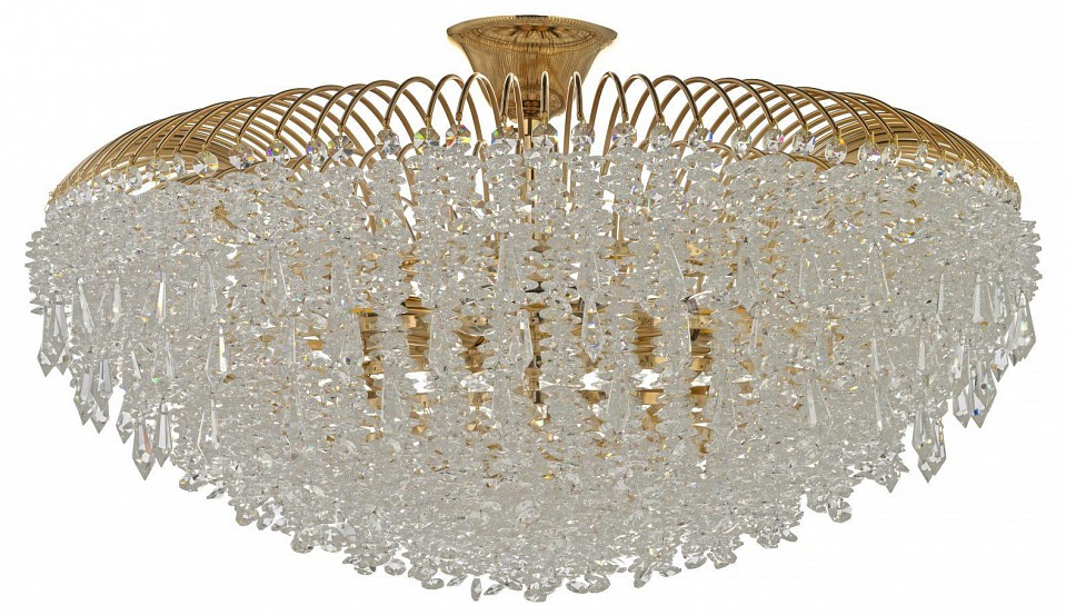 Люстра на штанге arti lampadari delia gold delia e 1.3.60.105 g