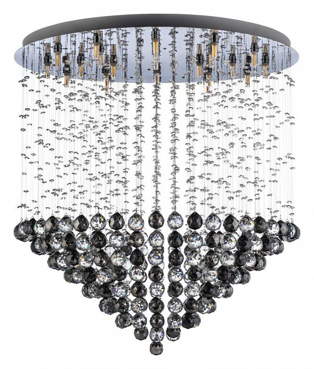 Люстра на штанге arti lampadari flusso nickel flusso h 1.4.80.517 n