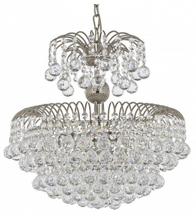 Подвесная люстра arti lampadari pompei nickel pompei e 1.5.40.100 n