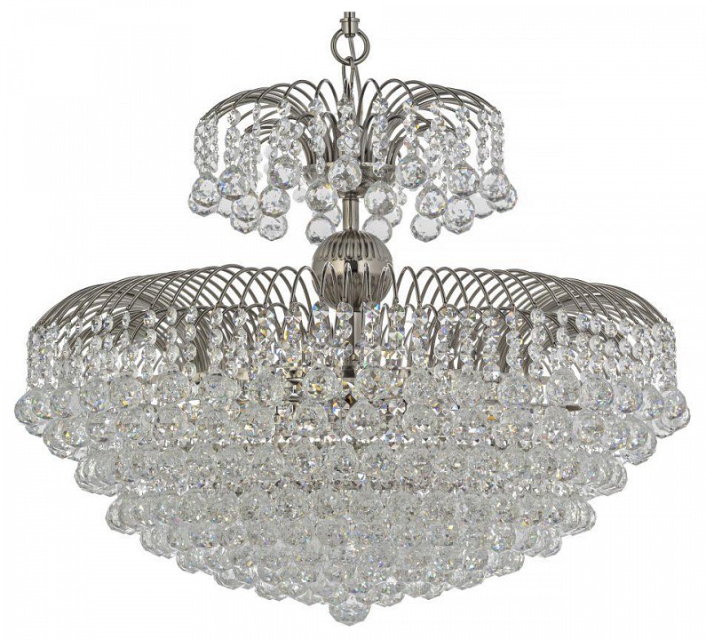 Подвесная люстра arti lampadari pompei nickel pompei e 1.5.80.100 n