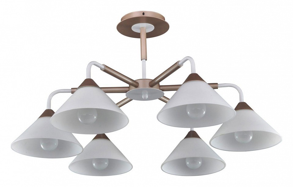 Люстра на штанге arti lampadari ribera ribera e 1.1.6 cw