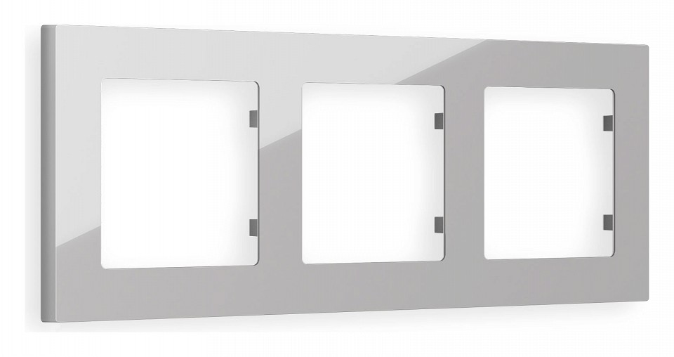 Рамка на 3 поста ambrella volt alfa af220403