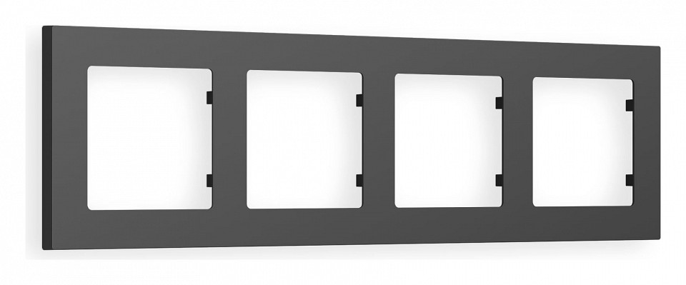 Рамка на 4 поста ambrella volt alfa af220804