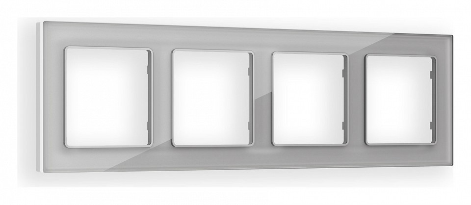 Рамка на 4 поста ambrella volt alfa af330404