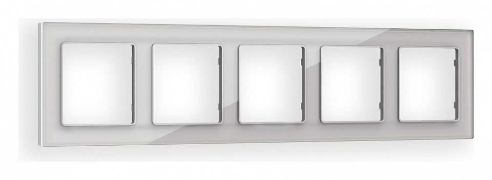 Рамка на 5 постов ambrella volt alfa af330405