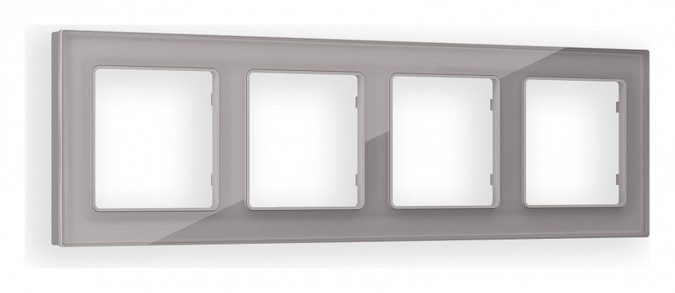 Рамка на 4 поста ambrella volt alfa af330504