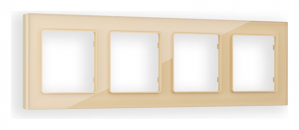 Рамка на 4 поста ambrella volt alfa af330604