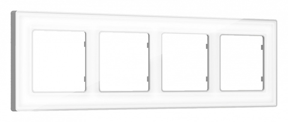 Рамка на 4 поста ambrella volt alfa af580134