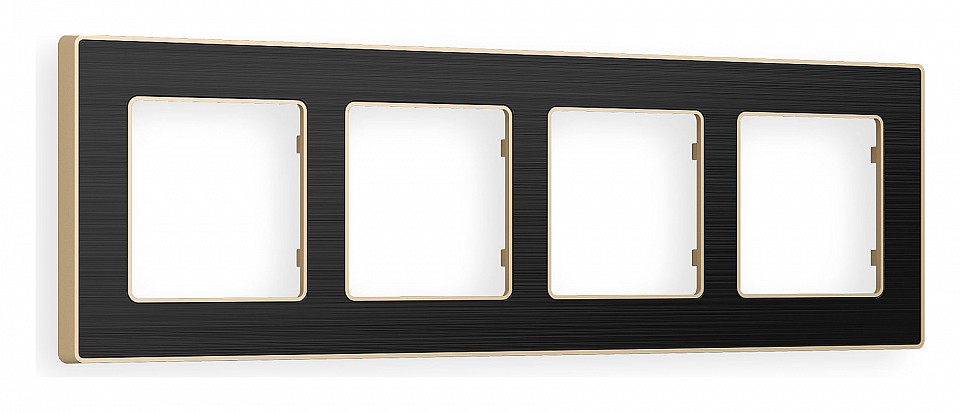 Рамка на 4 поста ambrella volt alfa af580544