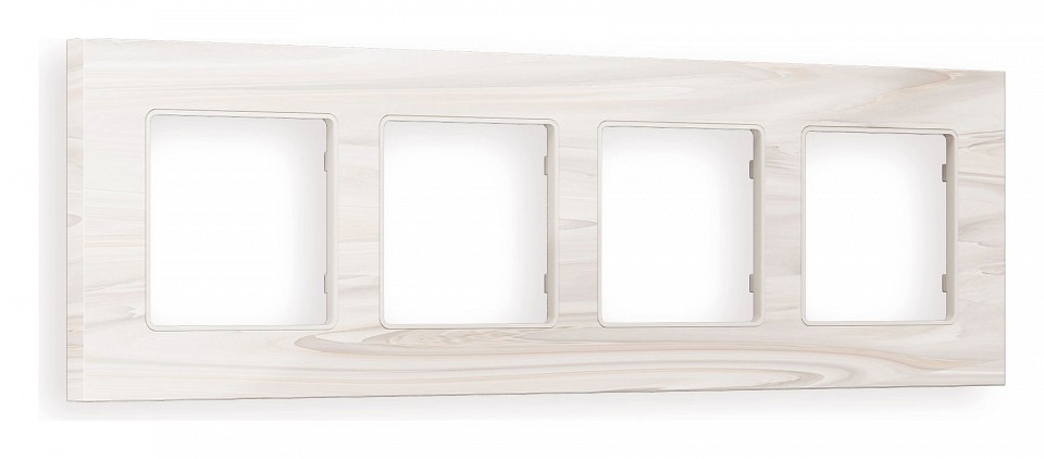 Рамка на 4 поста ambrella volt alfa af930304