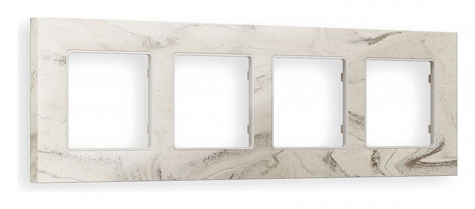 Рамка на 4 поста ambrella volt alfa af930604