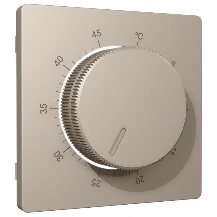 Накладка для терморегулятора электромеханического для теплого пола ambrella volt alfa ap3657