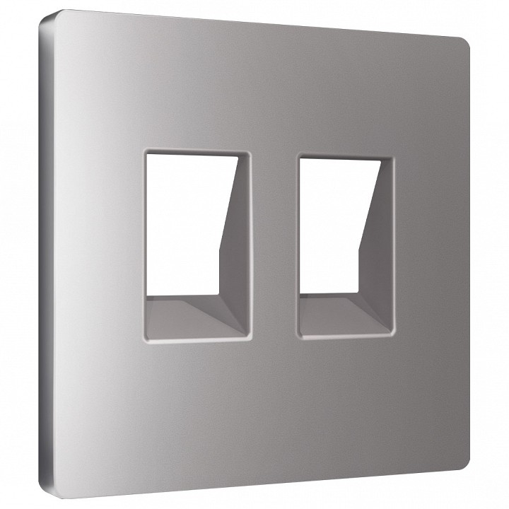 Накладка для розетки rj-11 или rj-45 ambrella volt alfa ap5121