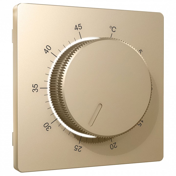 Накладка для терморегулятора электромеханического для теплого пола ambrella volt alfa ap6057