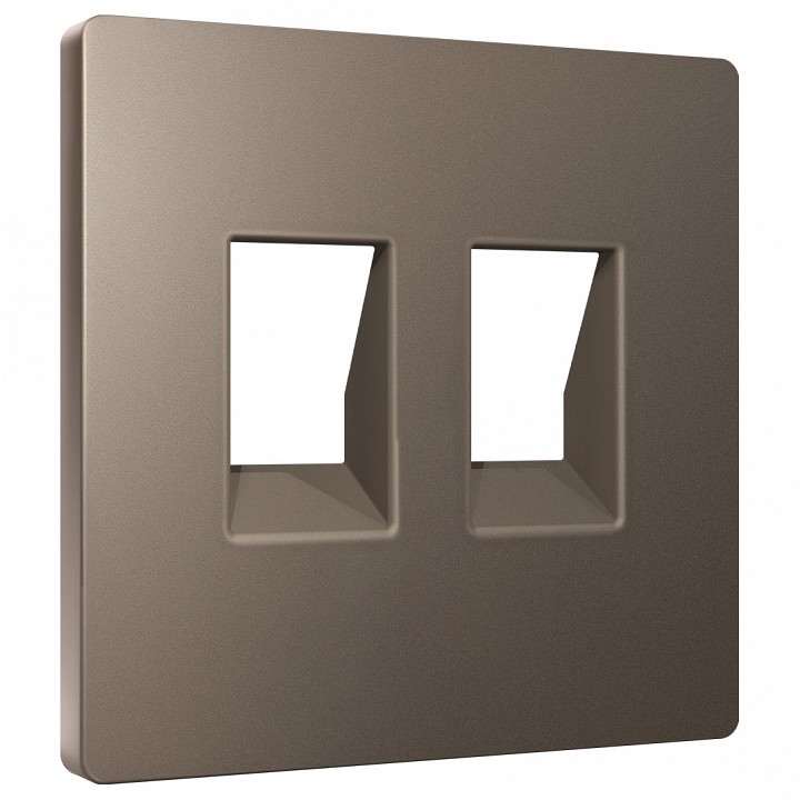 Накладка для розетки rj-11 или rj-45 ambrella volt alfa ap6421