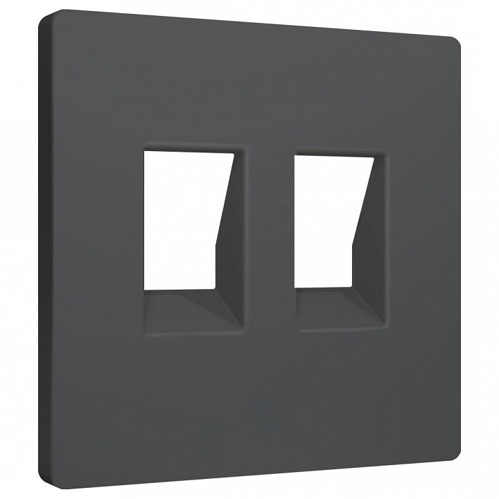 Накладка для розетки rj-11 или rj-45 ambrella volt alfa ap9121