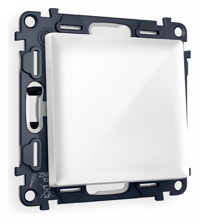 Выключатель перекрестный одноклавишный без рамки ambrella volt alfa ma101030