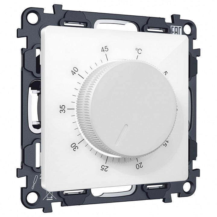 Терморегулятор электромеханический для теплого пола без рамки ambrella volt alfa ma105710