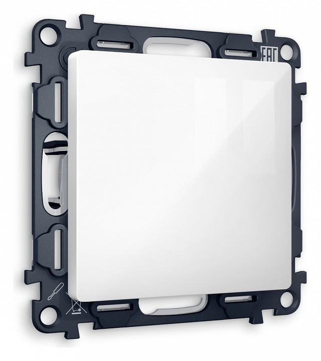 Заглушка для поста с рамкой ambrella volt alfa ma116010