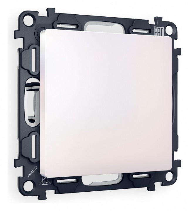 Заглушка для поста с рамкой ambrella volt alfa ma216010