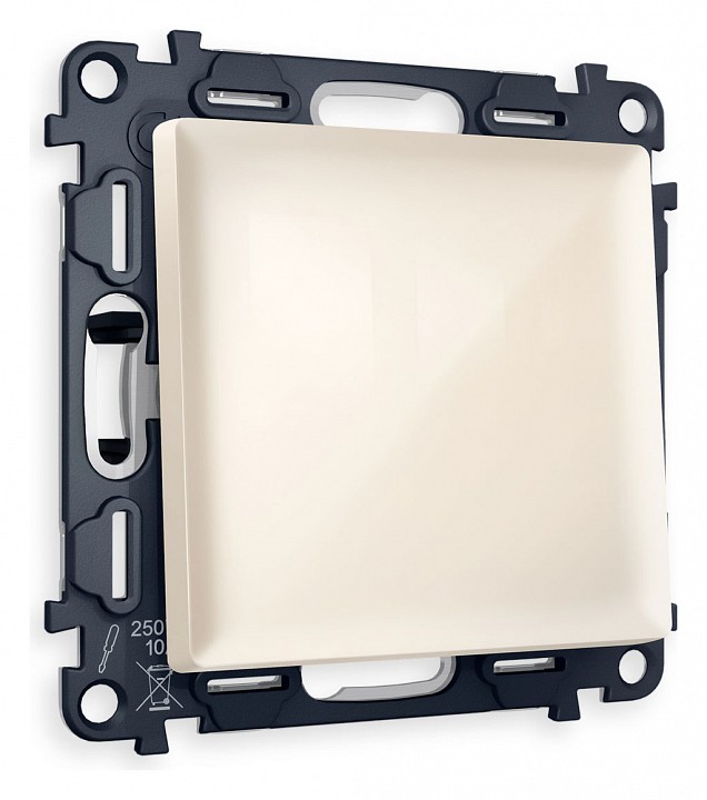 Выключатель перекрестный одноклавишный без рамки ambrella volt alfa ma301030