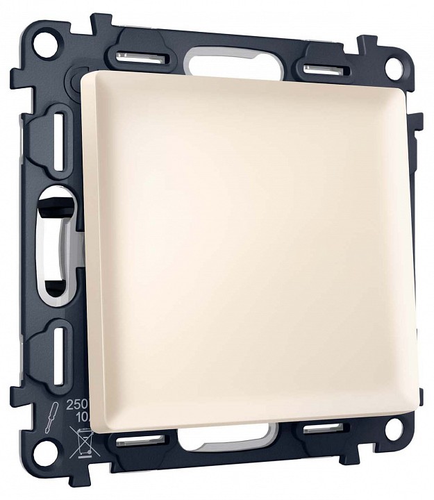 Выключатель двухполюсной самовозвратный без рамки ambrella volt ma ma321050