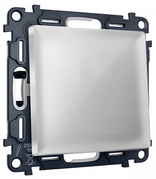 Выключатель двухполюсной самовозвратный без рамки ambrella volt ma ma401050