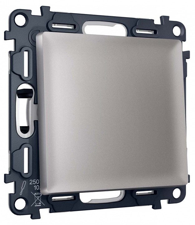 Выключатель двухполюсной самовозвратный без рамки ambrella volt ma ma501050