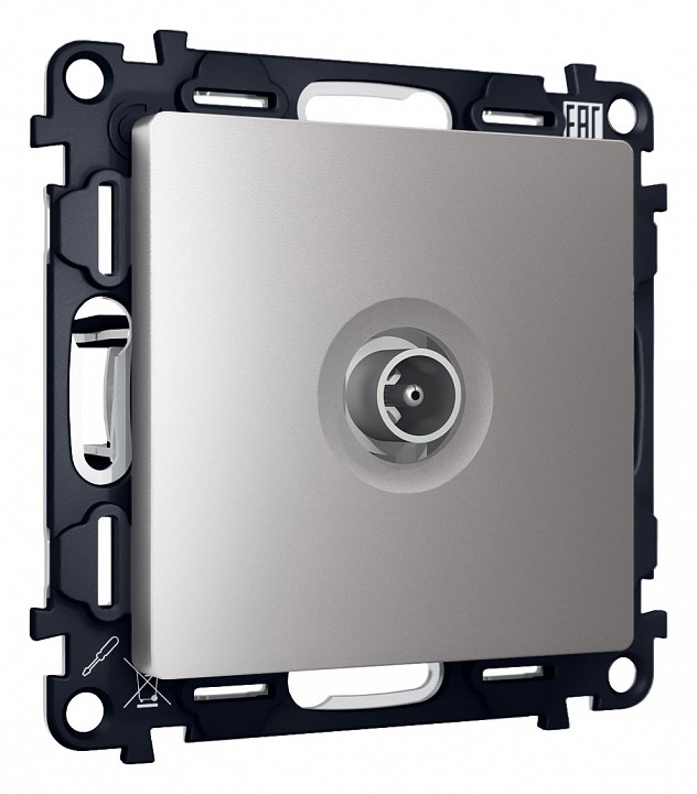 Тв-розетка оконечная без рамки ambrella volt alfa ma513010