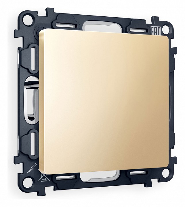 Заглушка для поста с рамкой ambrella volt alfa ma616010