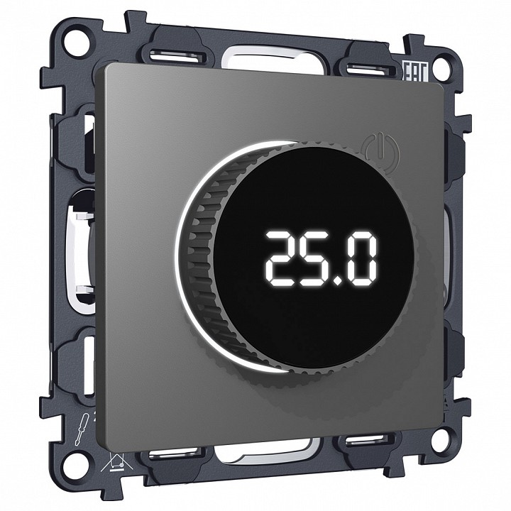 Терморегулятор электромеханический для теплого пола без рамки ambrella volt alfa ma655810