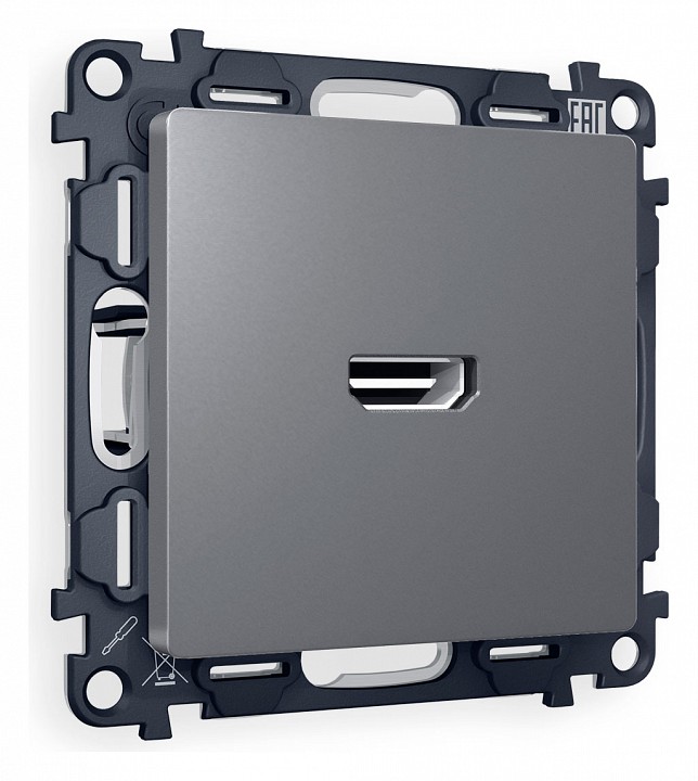 Розетка hdmi без рамки ambrella volt alfa ma664010