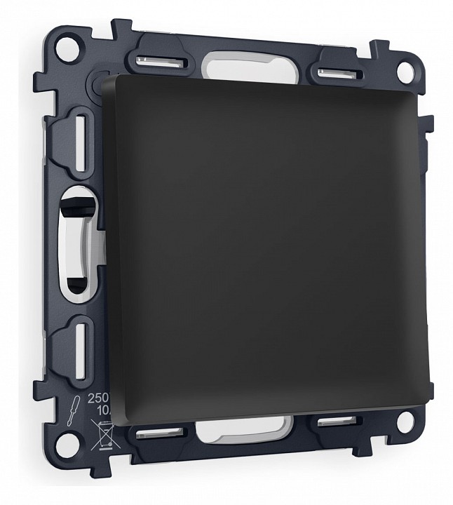 Выключатель перекрестный одноклавишный без рамки ambrella volt alfa ma801030