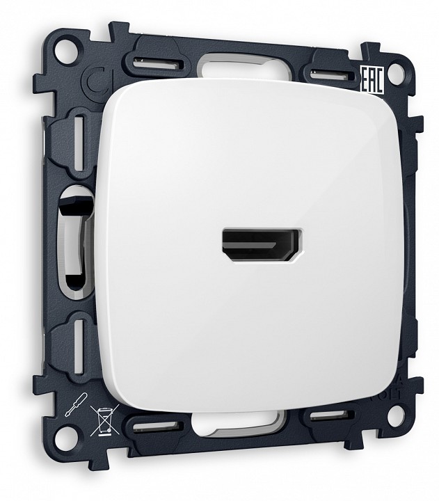 Розетка hdmi без рамки ambrella volt omega mo114010