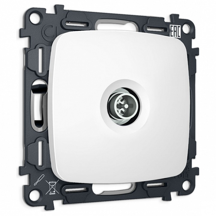 Тв-розетка оконечная без рамки ambrella volt omega mo133005