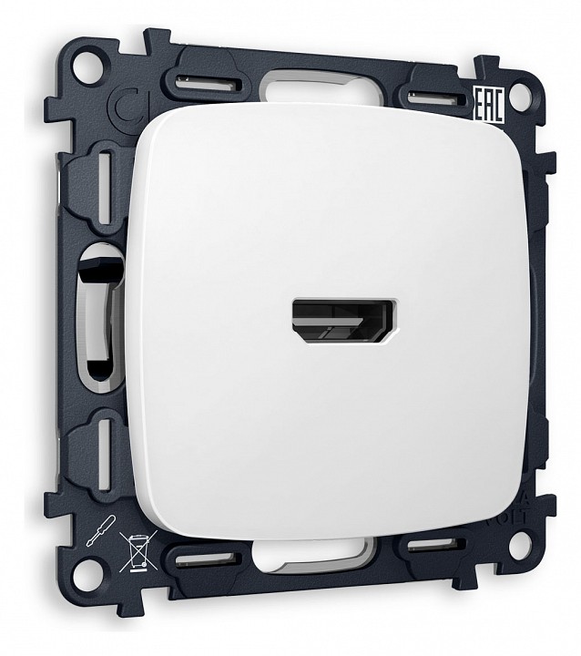 Розетка hdmi без рамки ambrella volt omega mo134010