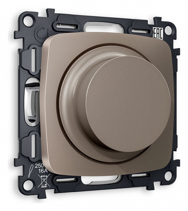 Диммер без рамки ambrella volt omega mo635510