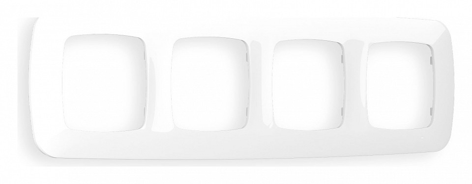 Рамка на 4 поста ambrella volt omega of140104