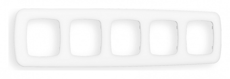 Рамка на 5 постов ambrella volt omega of140125