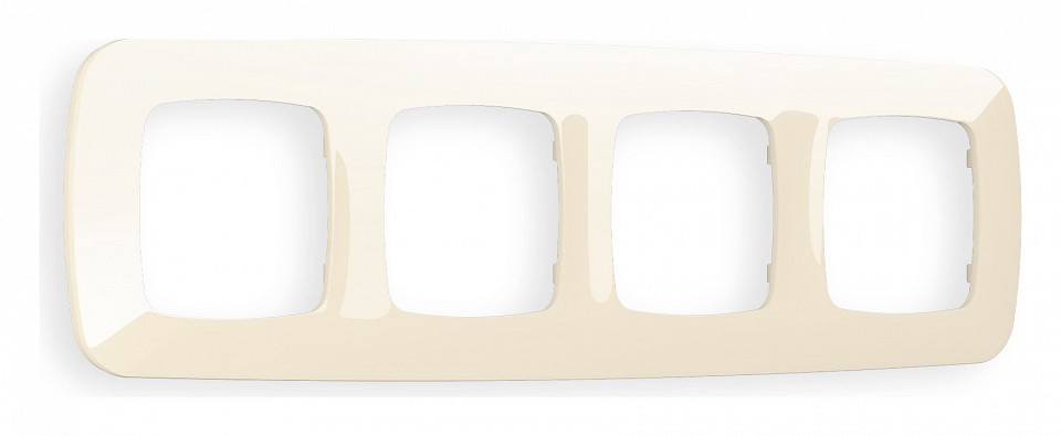 Рамка на 4 поста ambrella volt omega of140304