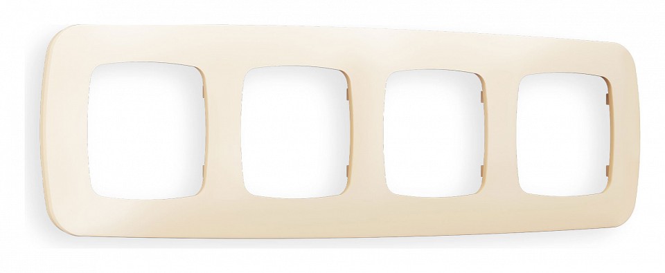 Рамка на 4 поста ambrella volt omega of140334