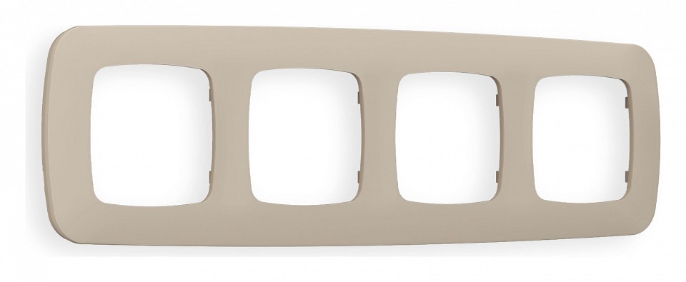 Рамка на 4 поста ambrella volt omega of140364