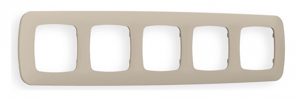 Рамка на 5 постов ambrella volt omega of140365