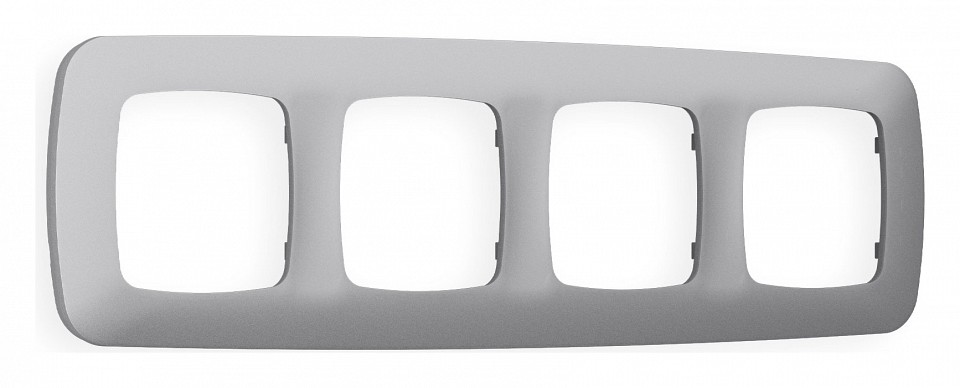 Рамка на 4 поста ambrella volt omega of140504