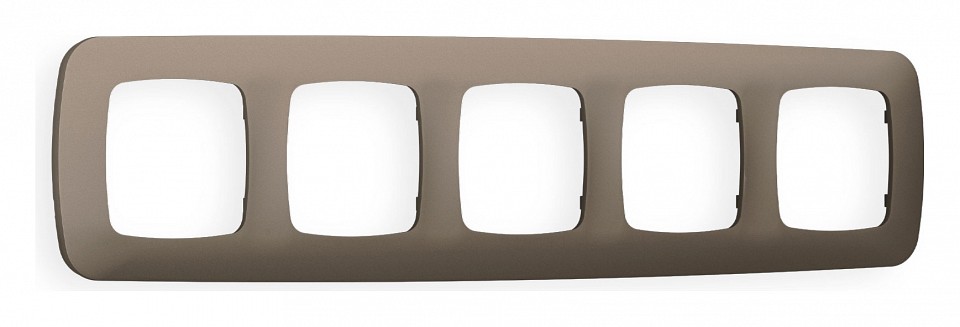 Рамка на 5 постов ambrella volt omega of140635