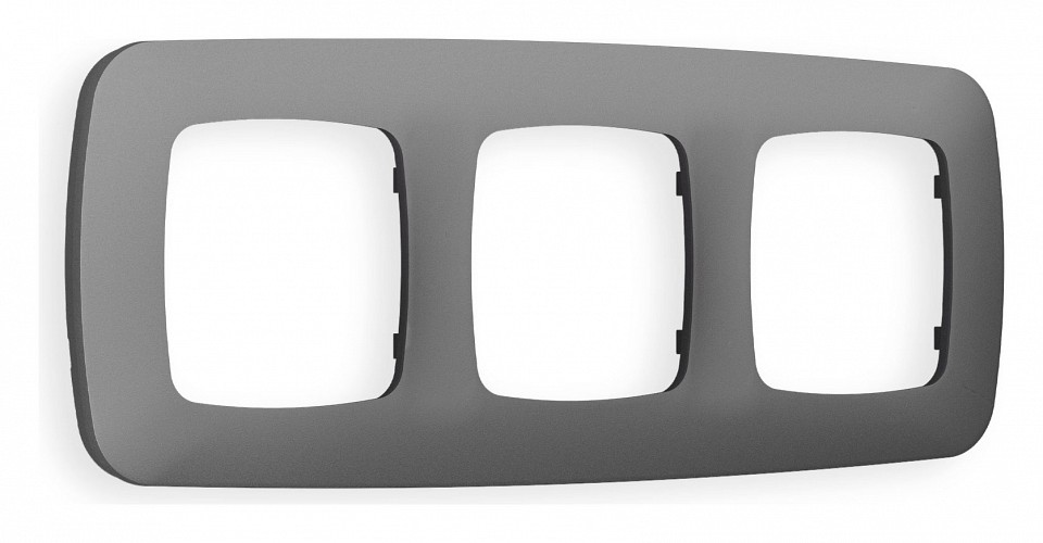 Рамка на 3 поста ambrella volt omega of140653