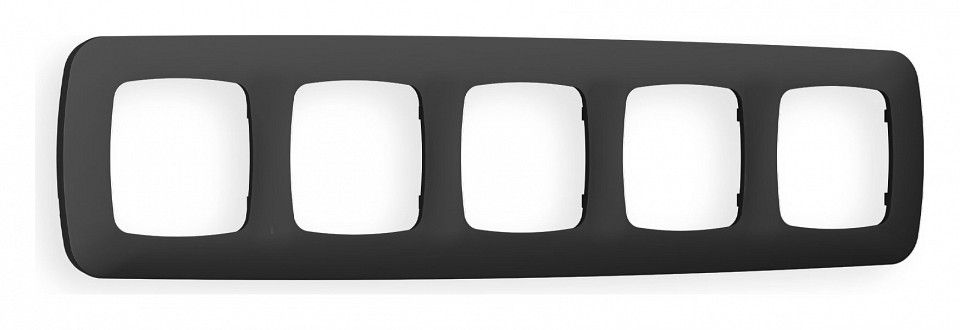 Рамка на 5 постов ambrella volt omega of140805