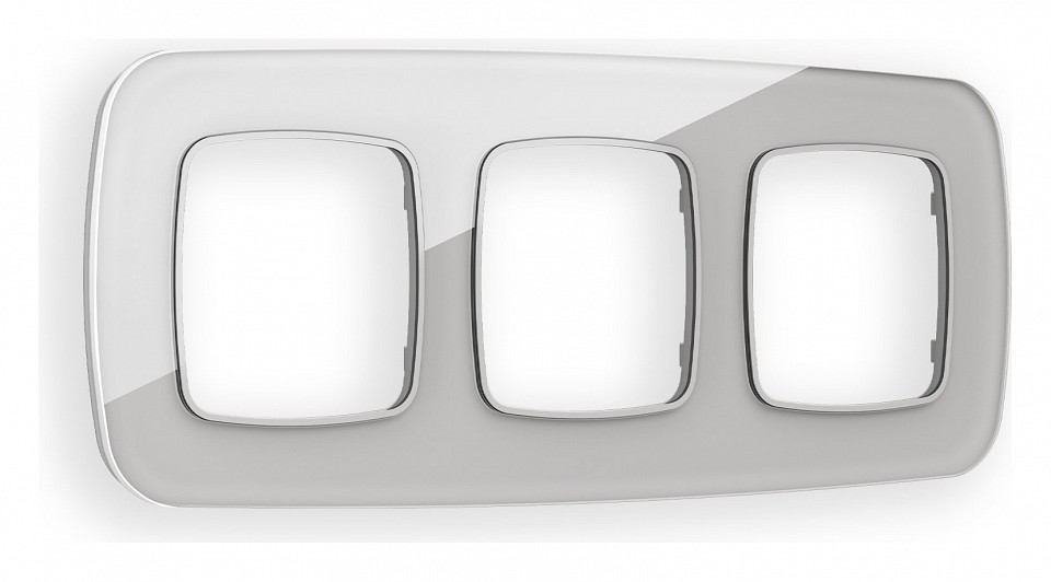 Рамка на 3 поста ambrella volt omega of320403
