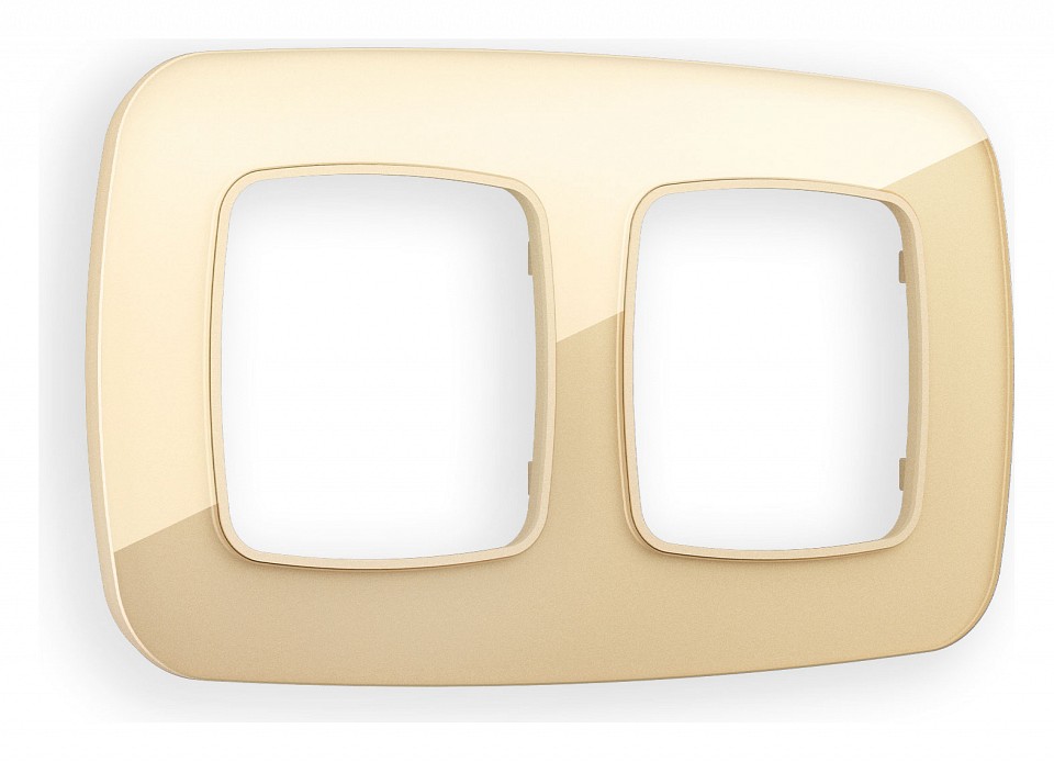 Рамка на 2 поста ambrella volt omega of320602